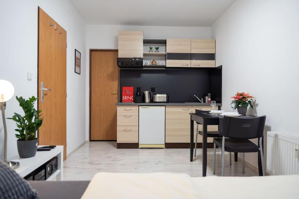 Byt Krenova 1+Kk Brno Exteriör bild